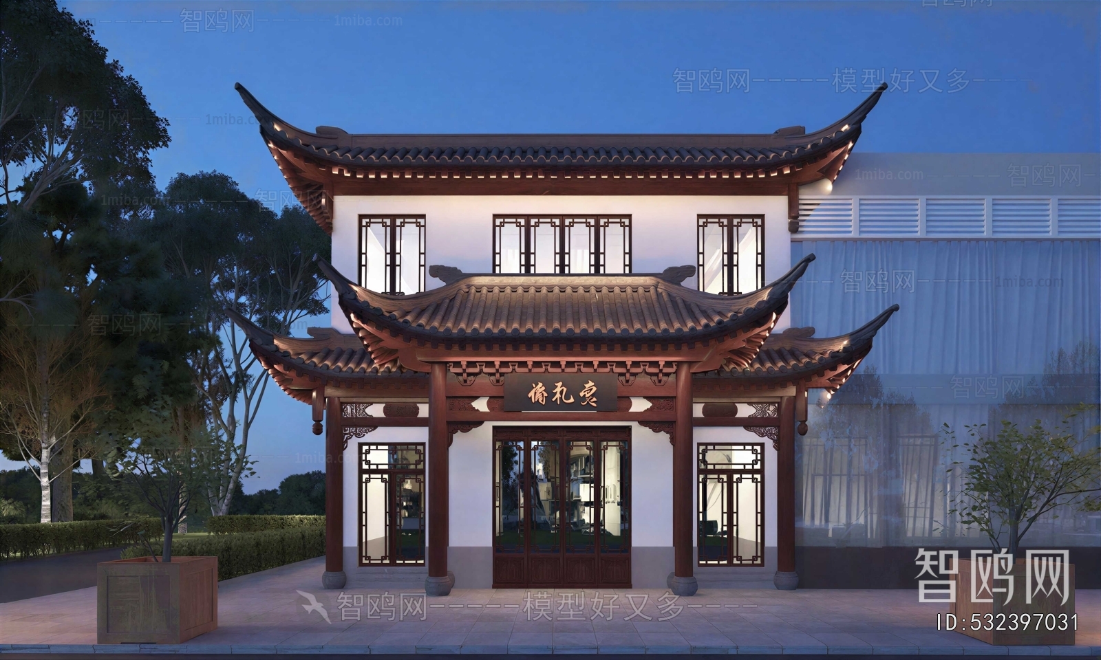 Chinese Style Facade Element