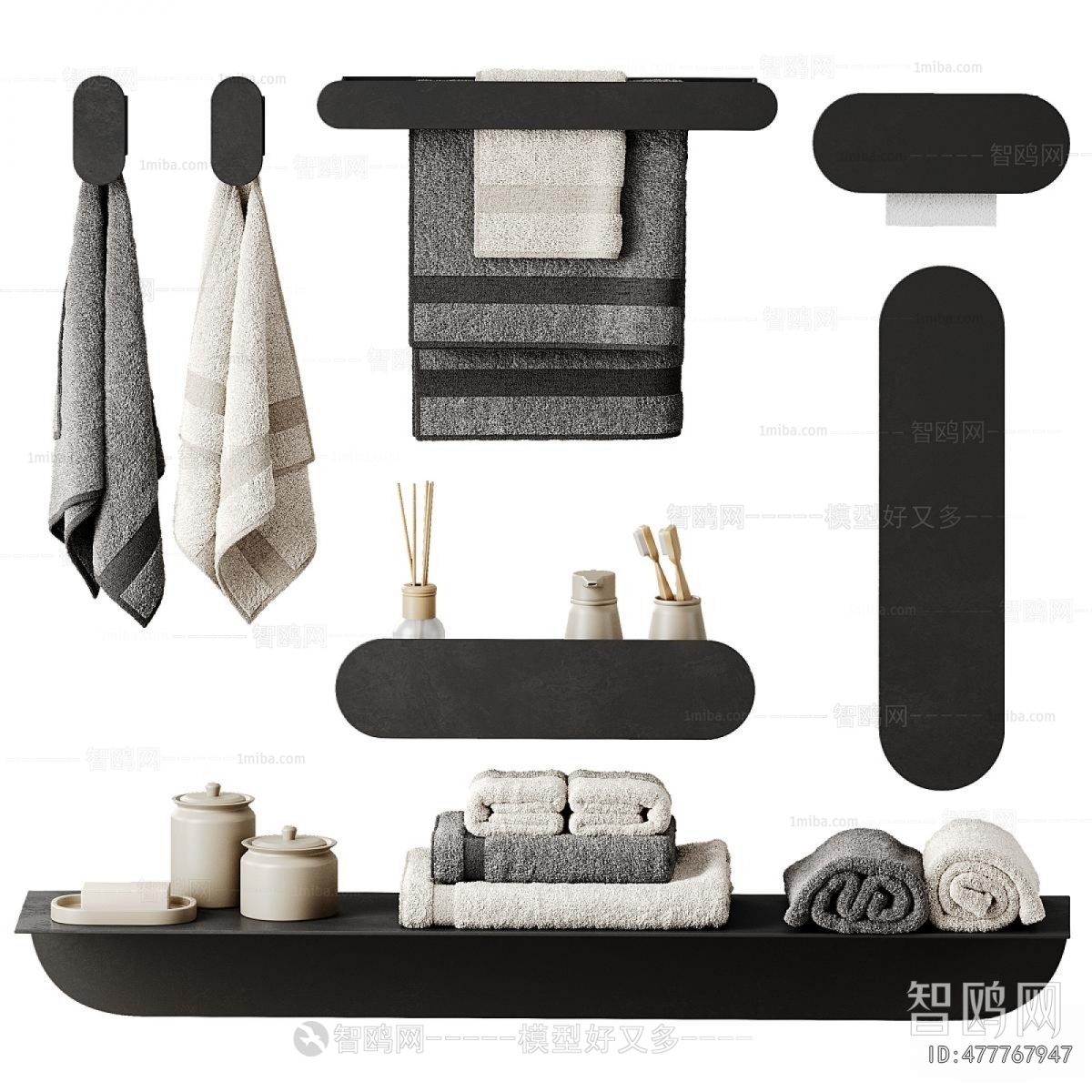 Modern Bathroom Set