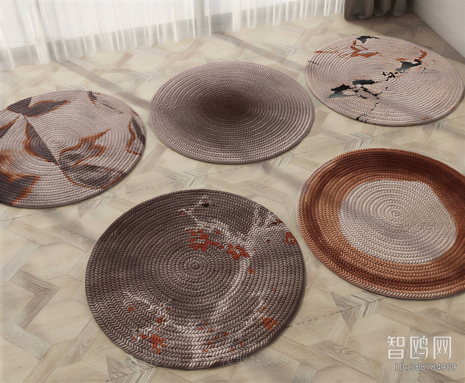 Modern Circular Carpet