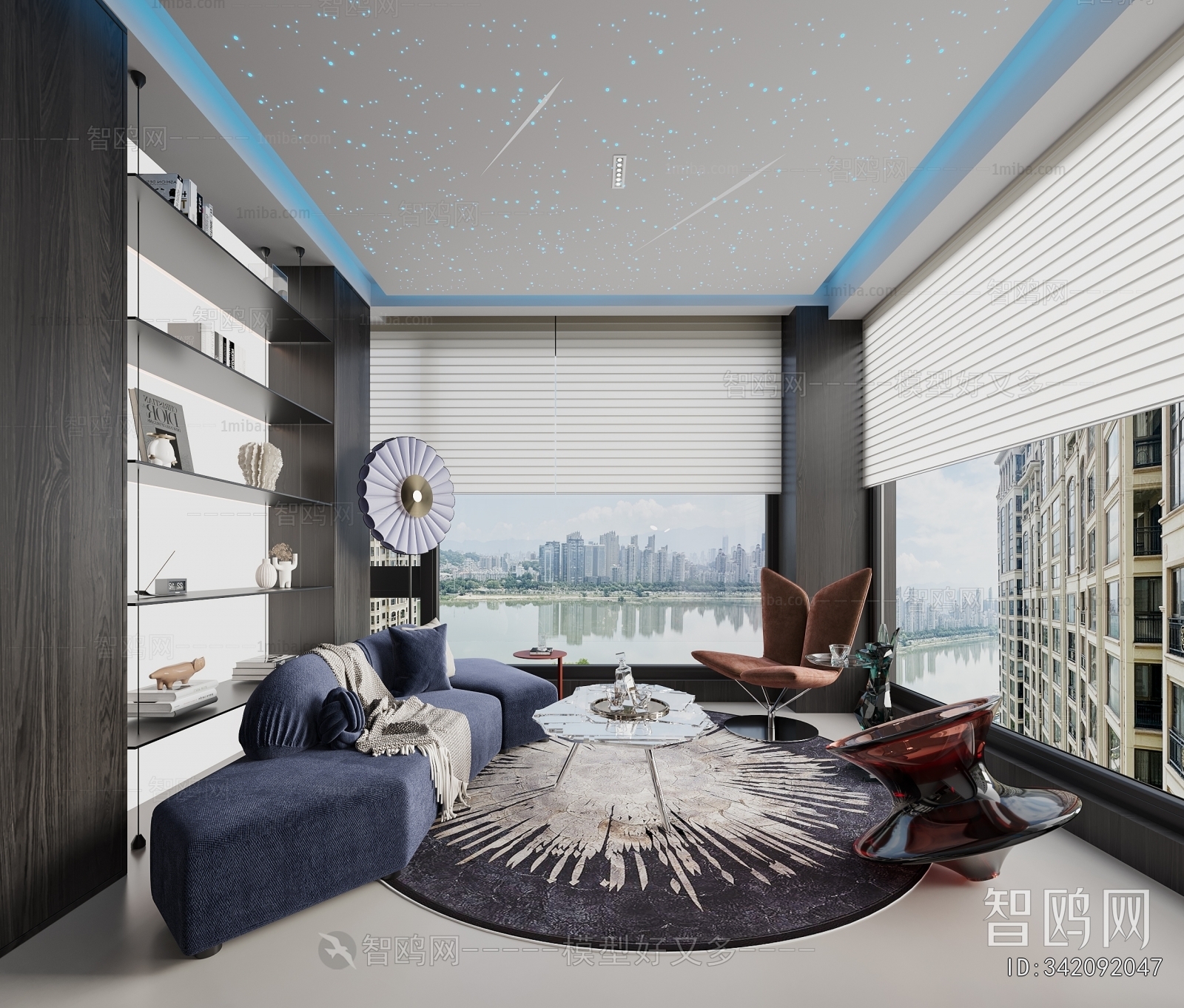 New Chinese Style Leisure Balcony
