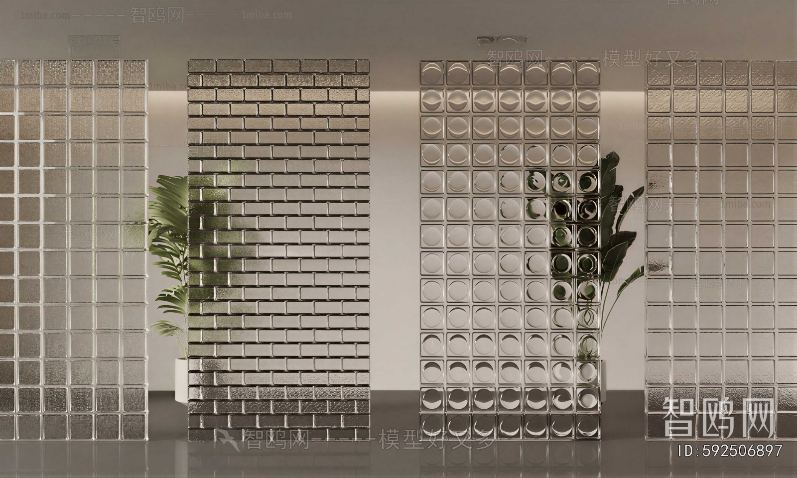 Modern Glass Screen Partition