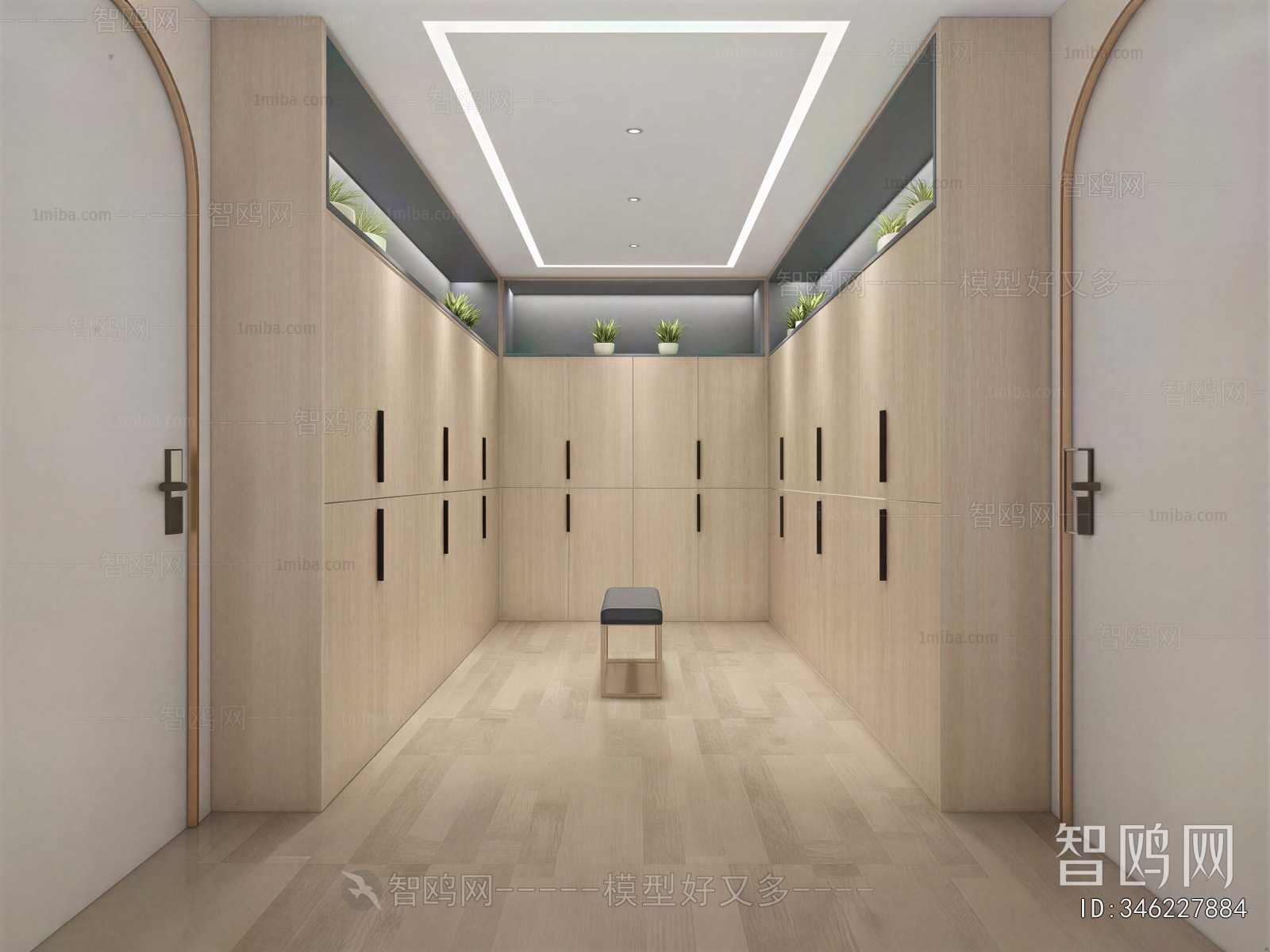 Modern Changing Room