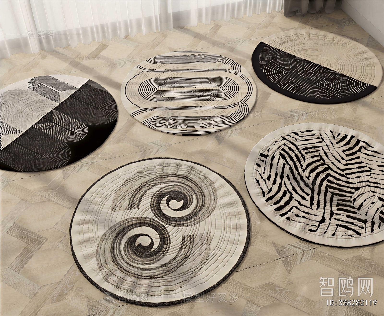 Modern Circular Carpet