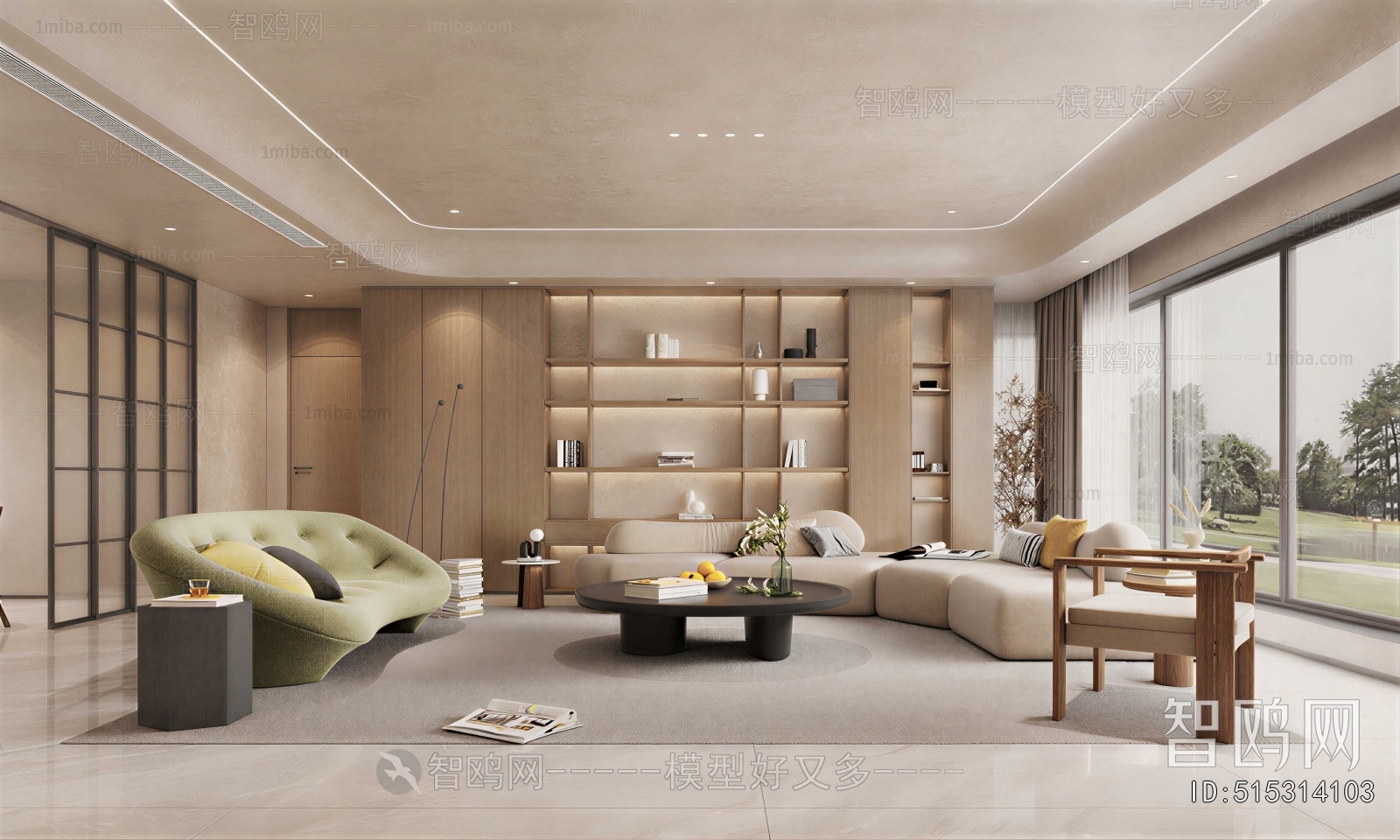 Modern A Living Room