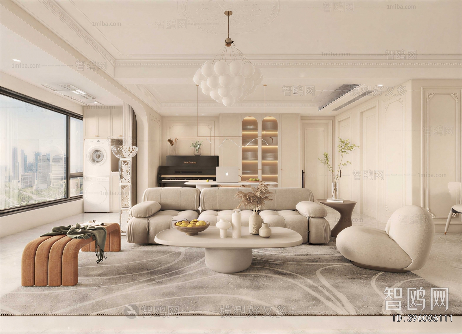 French Style A Living Room