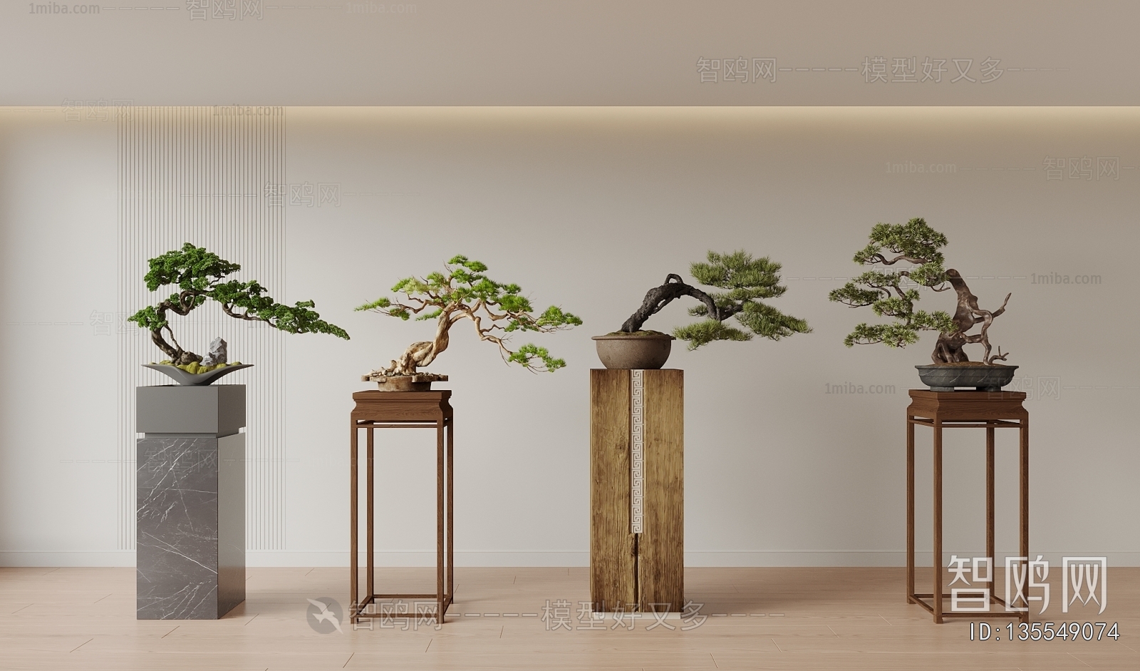 New Chinese Style Bonsai
