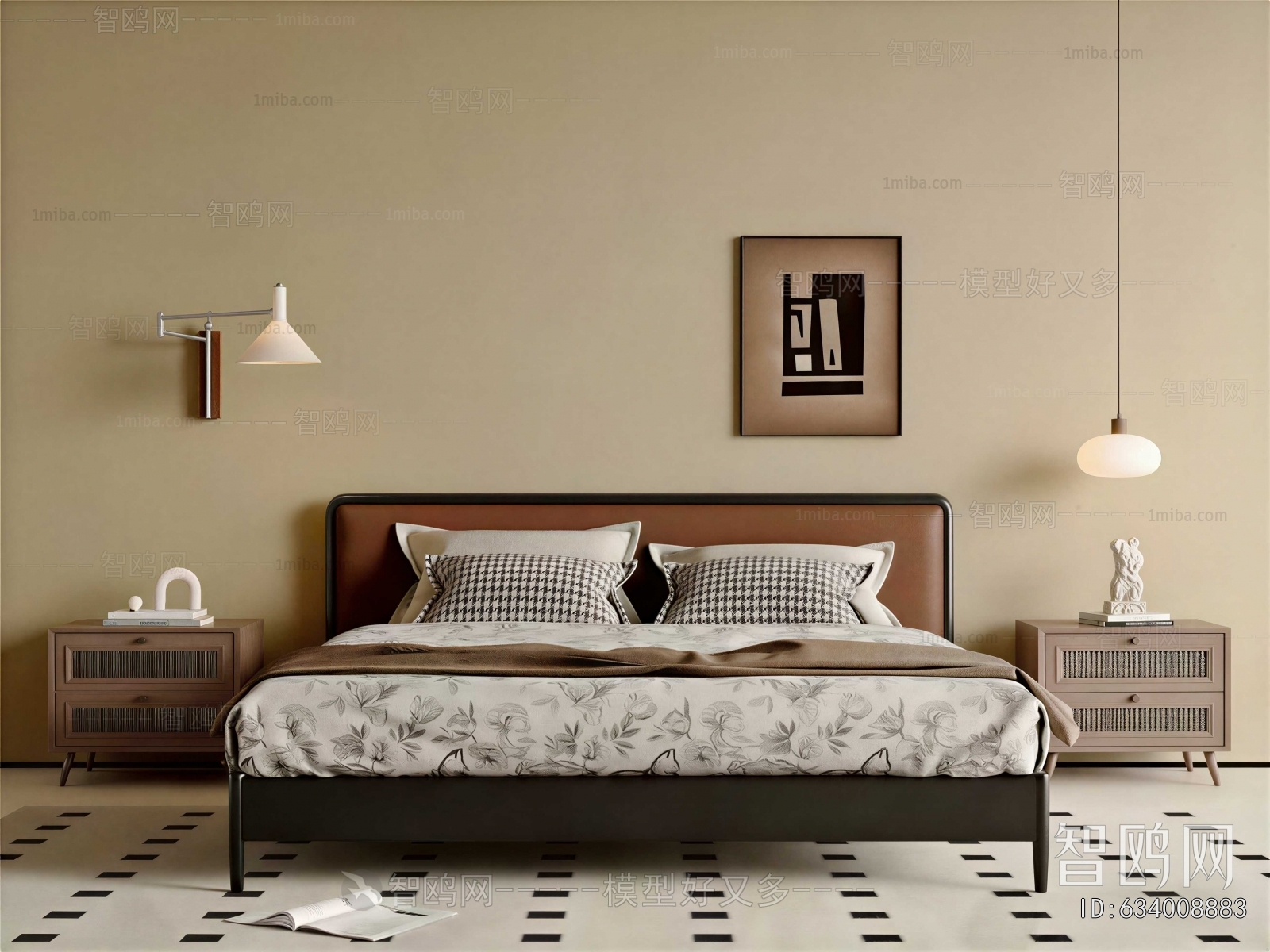 French Style Double Bed