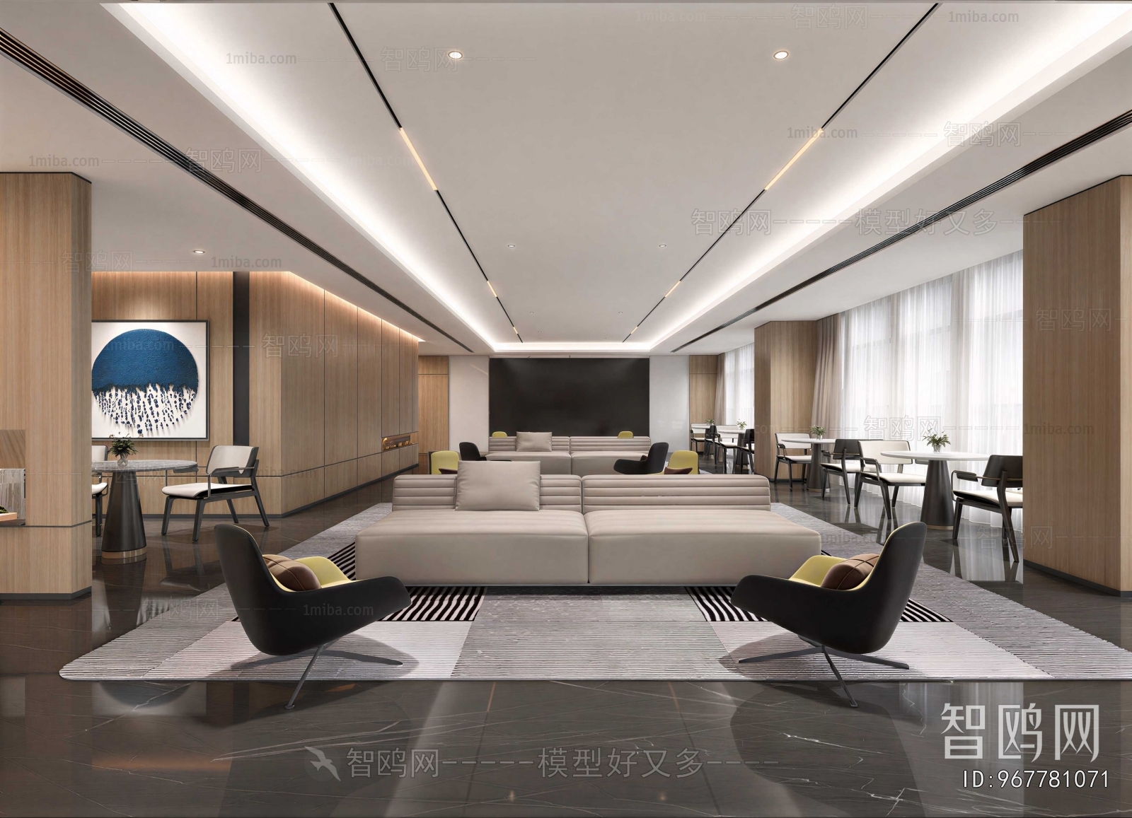 Modern Office Rest Area