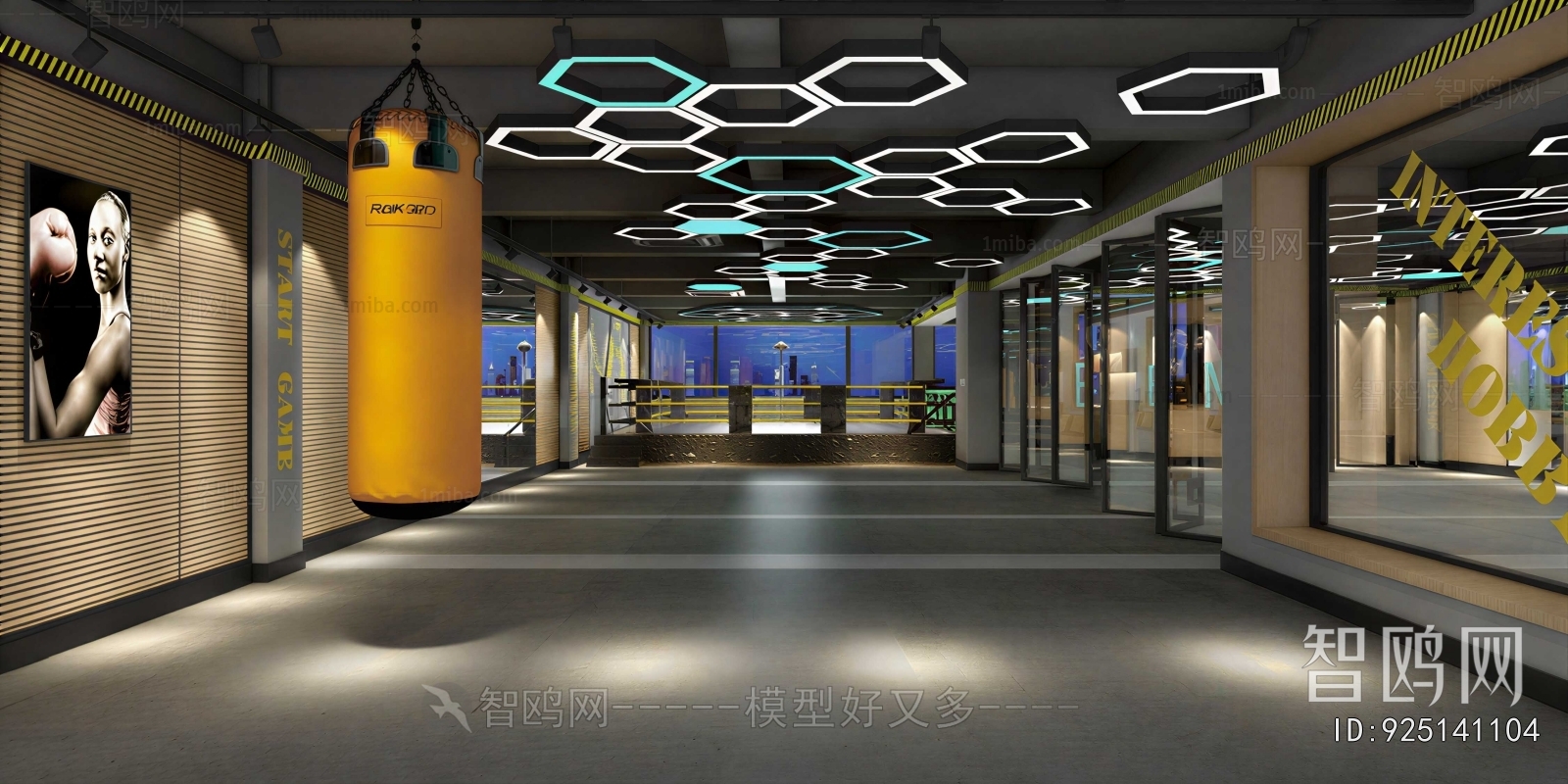 Industrial Style Gym