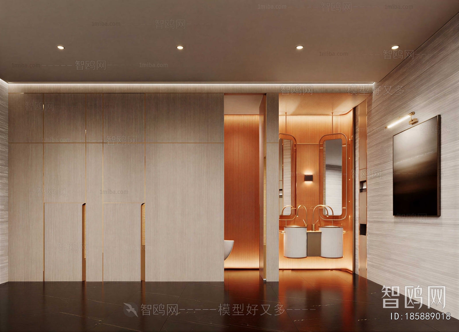 Modern Public Toilet