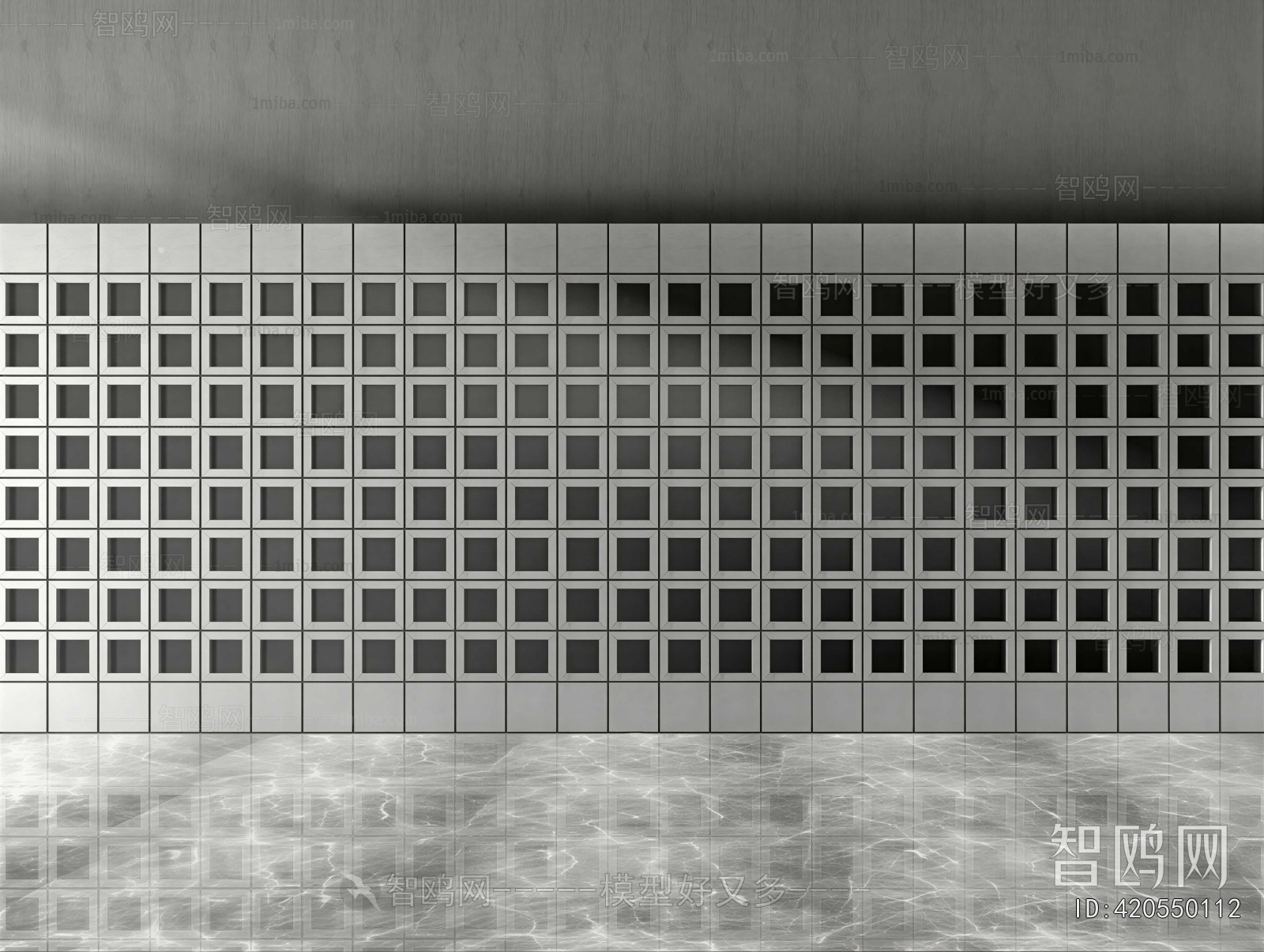 Modern Cement Brick Screen Partition