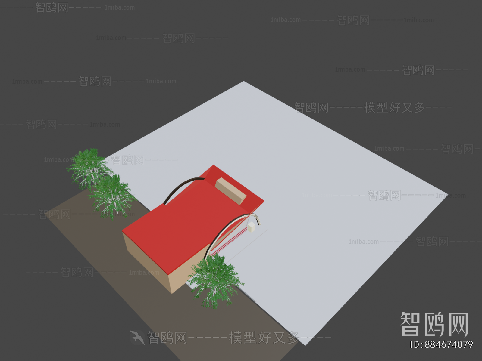 Modern Cartoon House