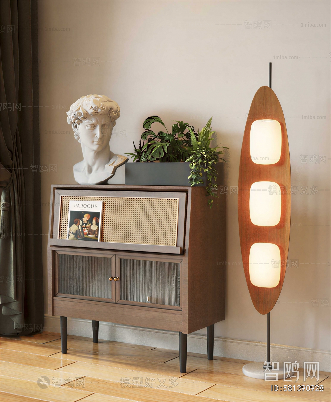 Modern Side Cabinet/Entrance Cabinet