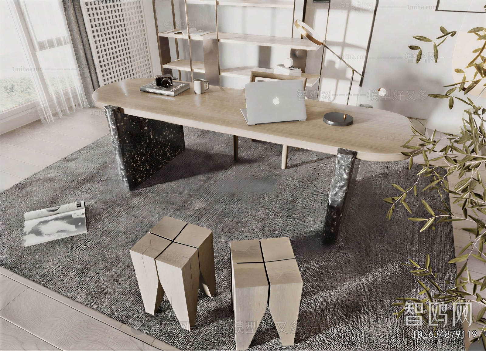 Modern Office Desk And Chair