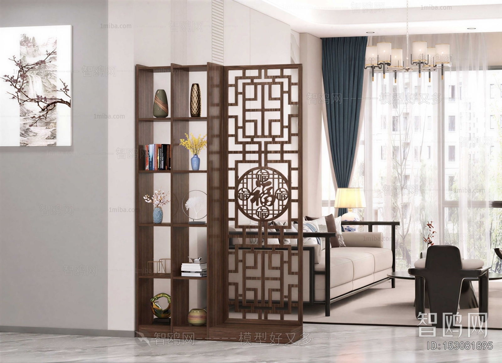 New Chinese Style Chinese Style Partition