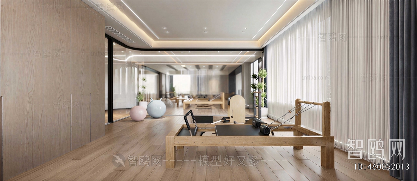 Modern Home Fitness Room