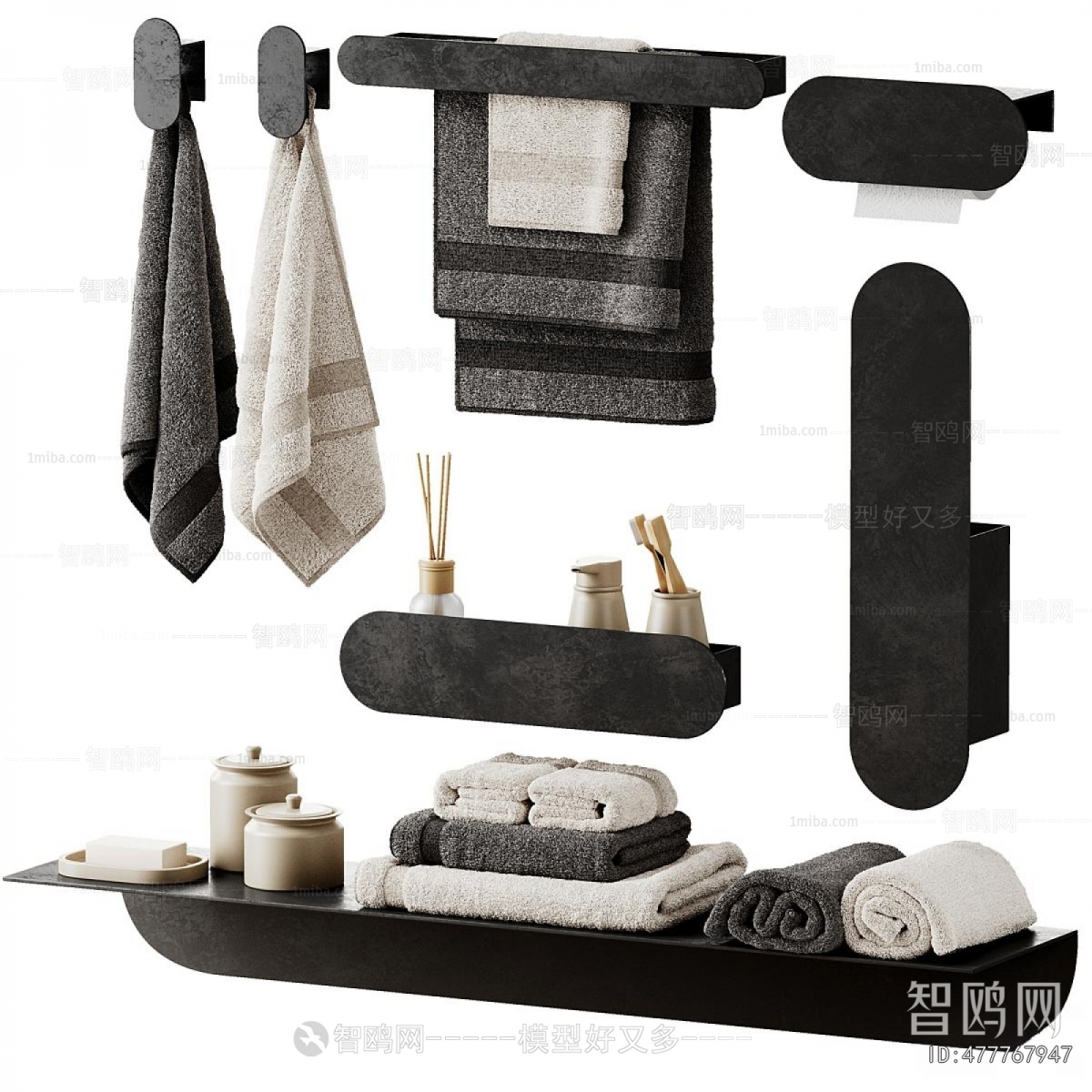 Modern Bathroom Set