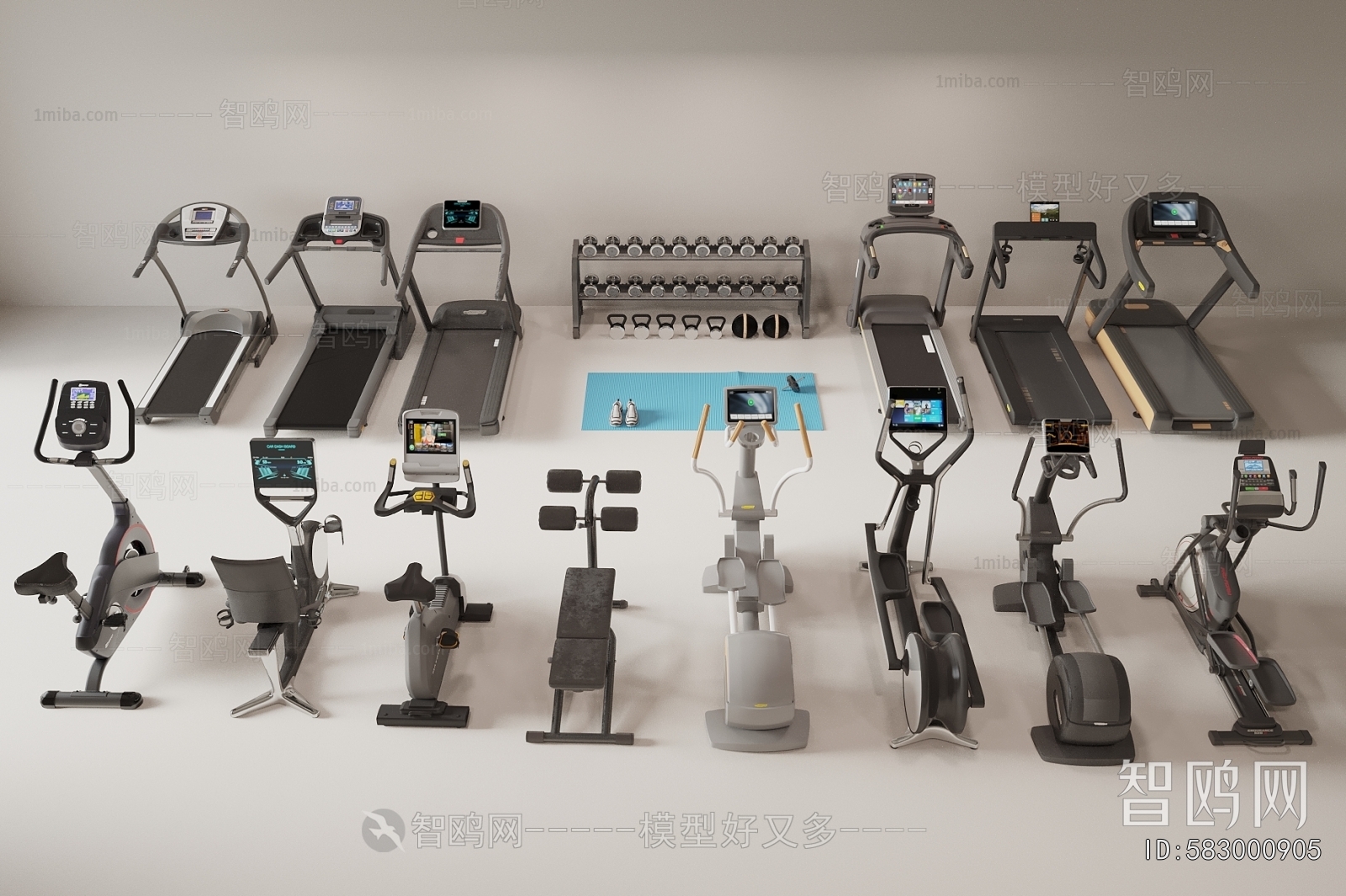 Modern Fitness Equipment