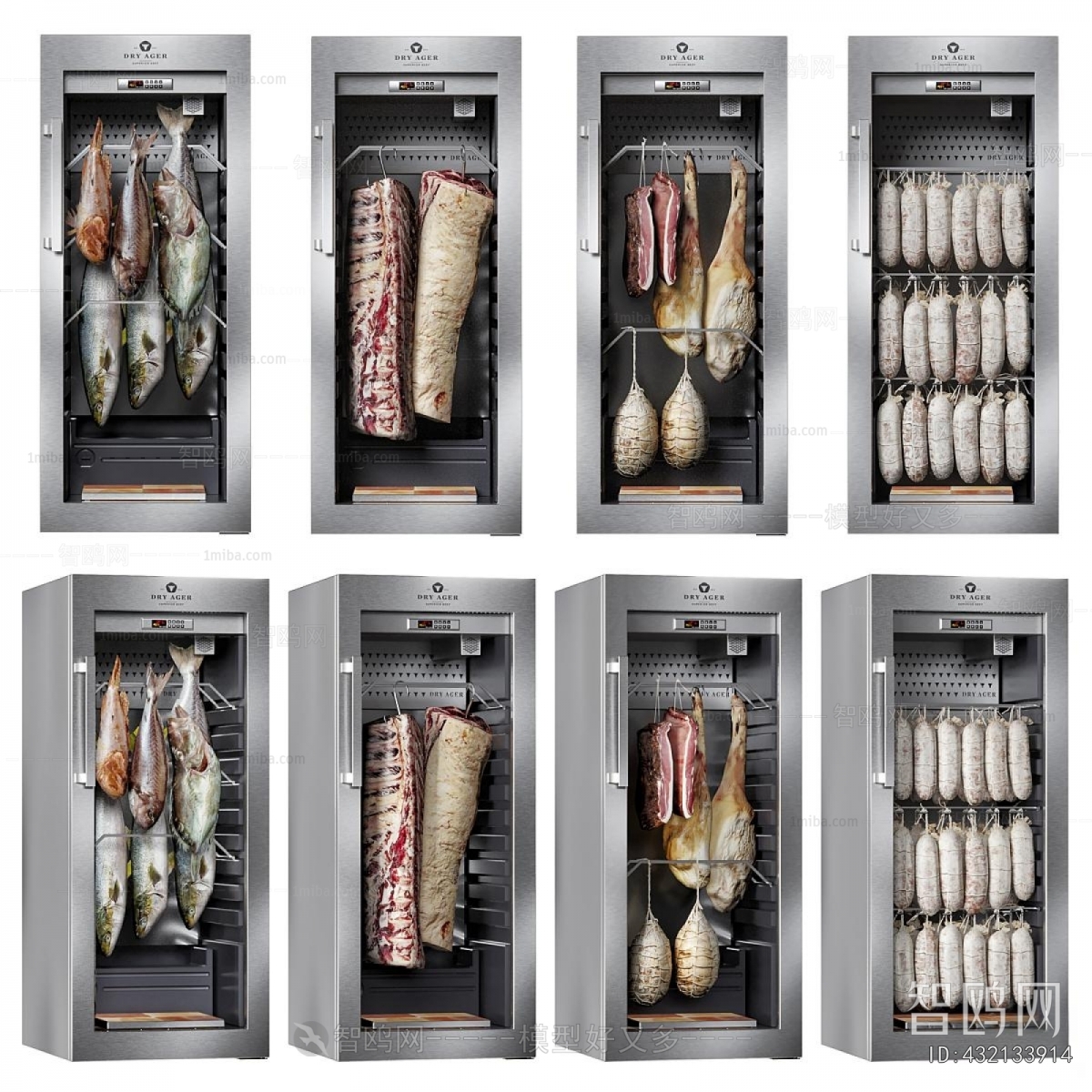 Modern Refrigerator Freezer