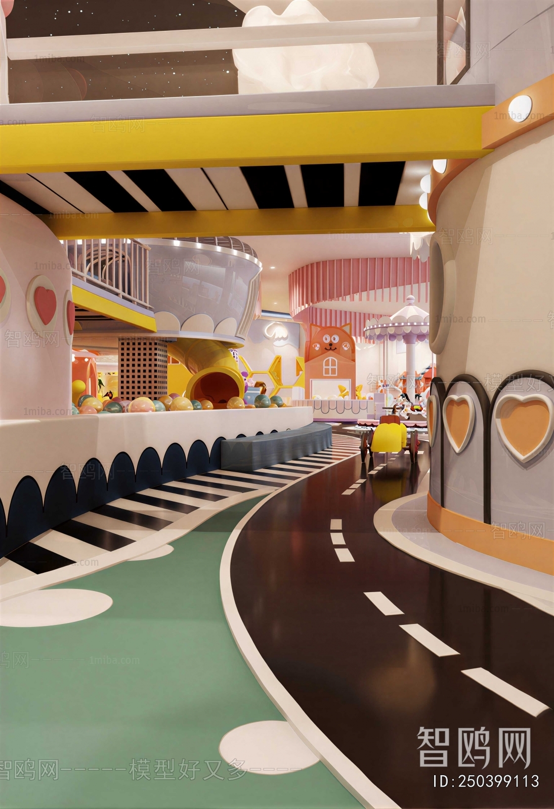 Modern Children's Amusement Park