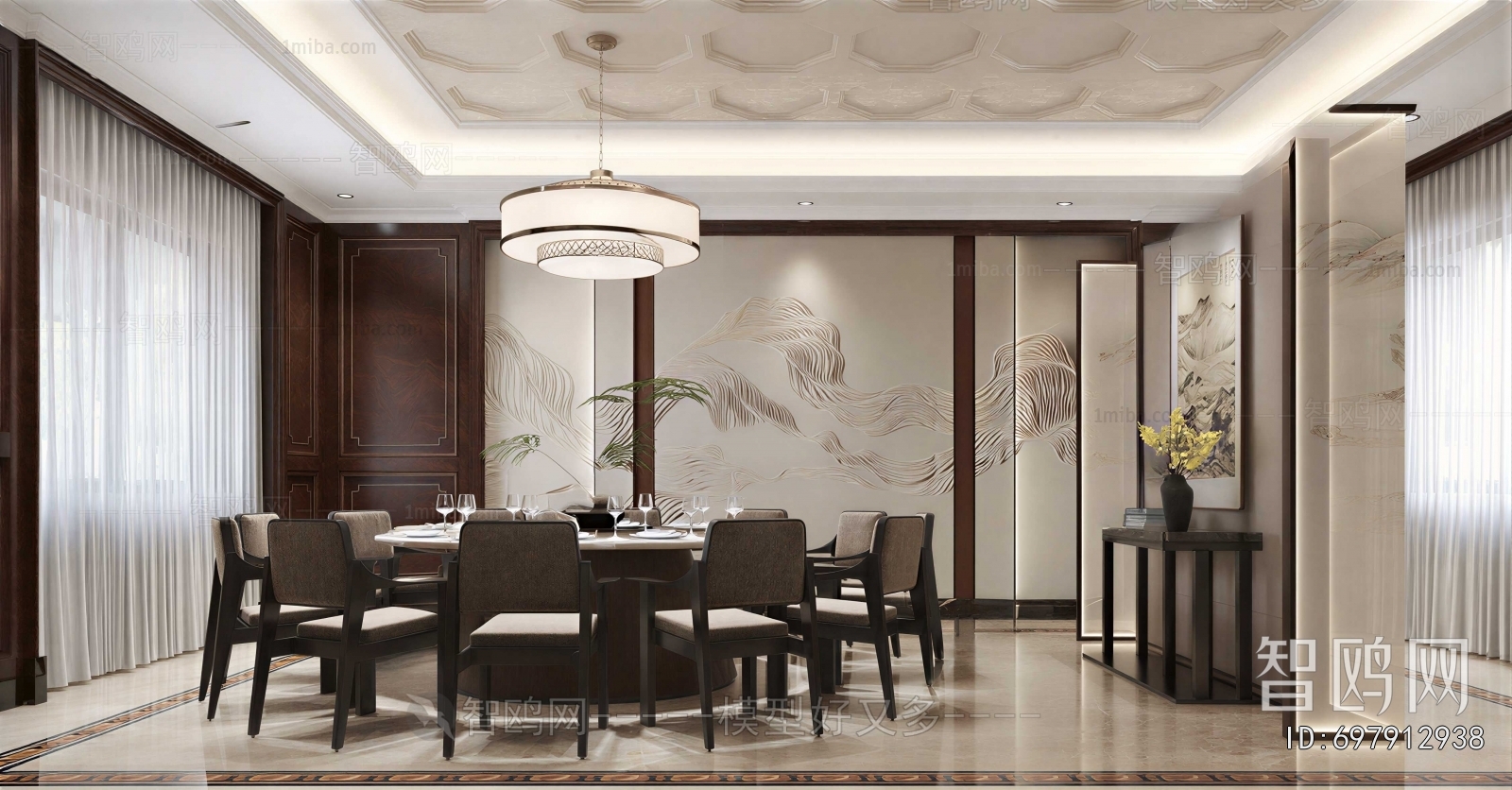 New Chinese Style Restaurant Box