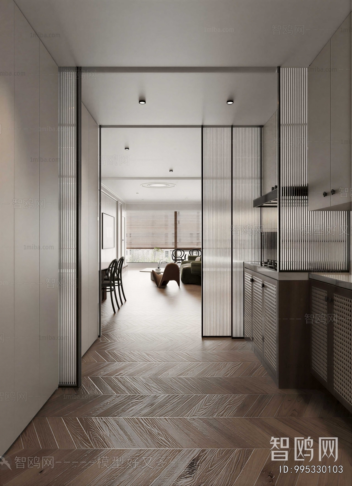 Modern Hallway