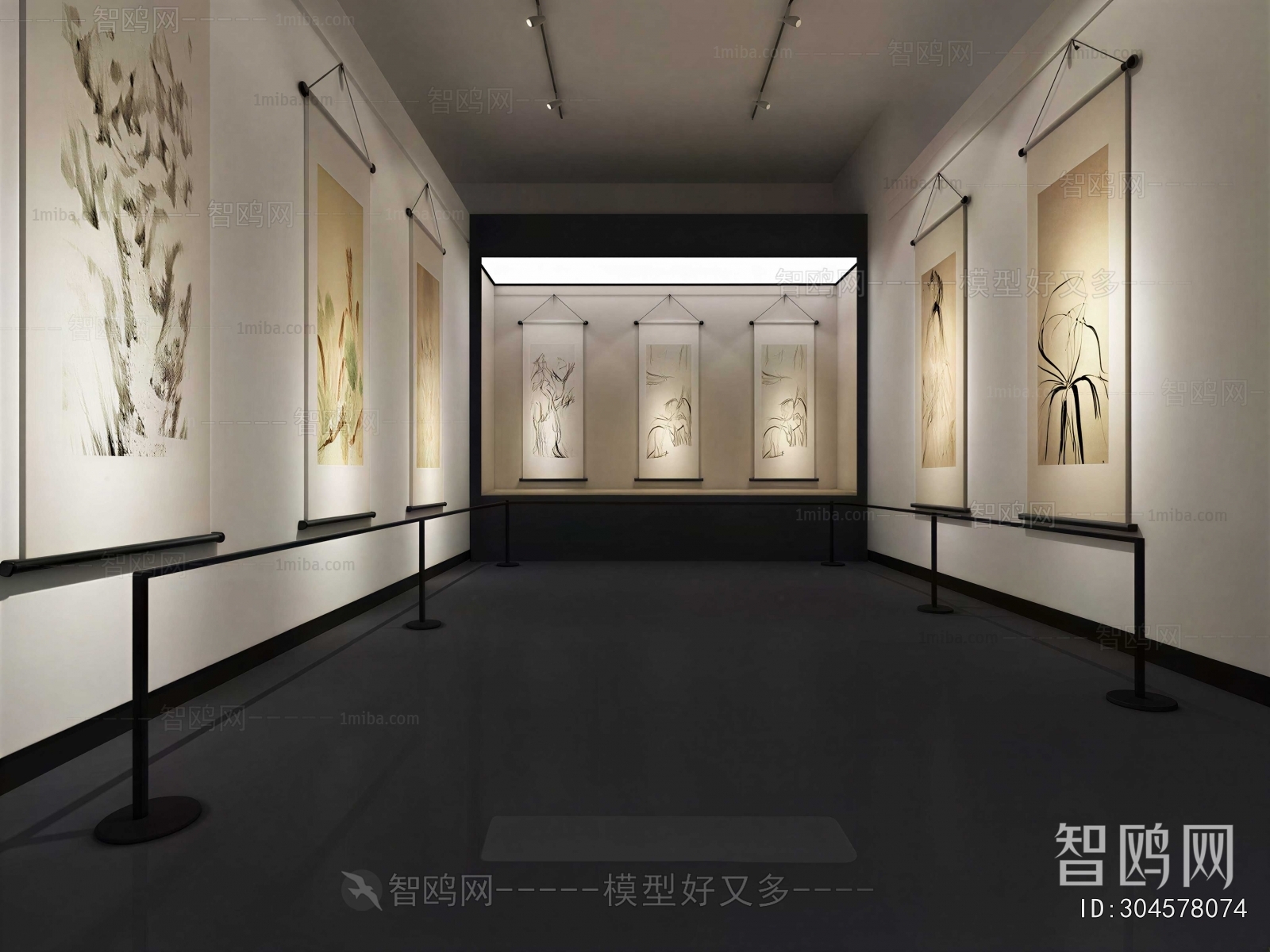 New Chinese Style Exhibition Hall