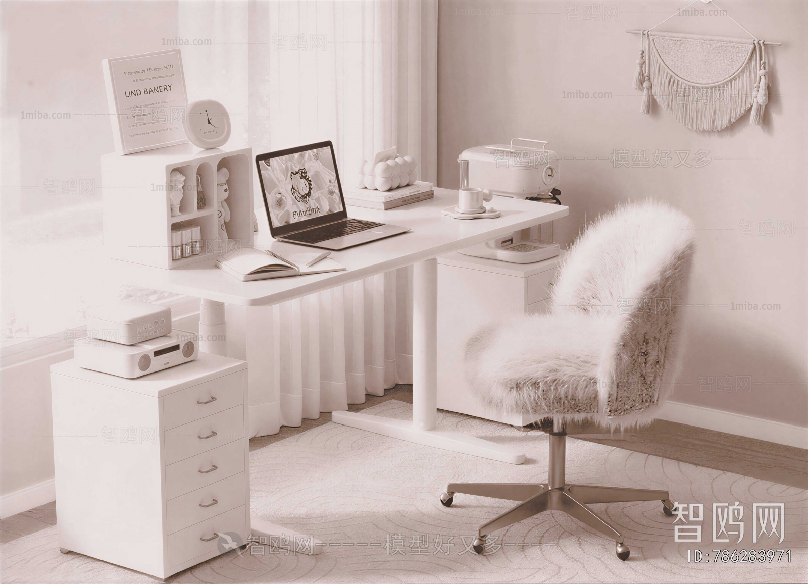 Modern Computer Desk And Chair