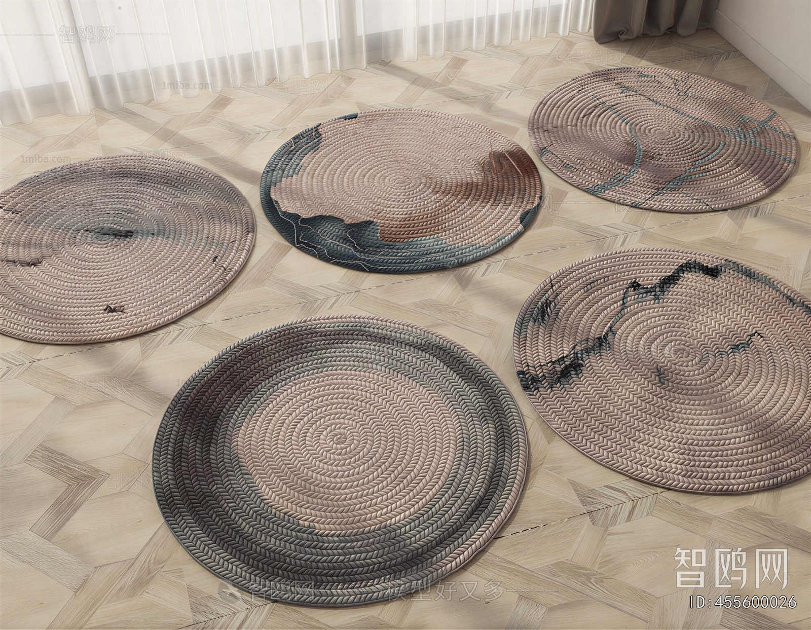 Modern Circular Carpet