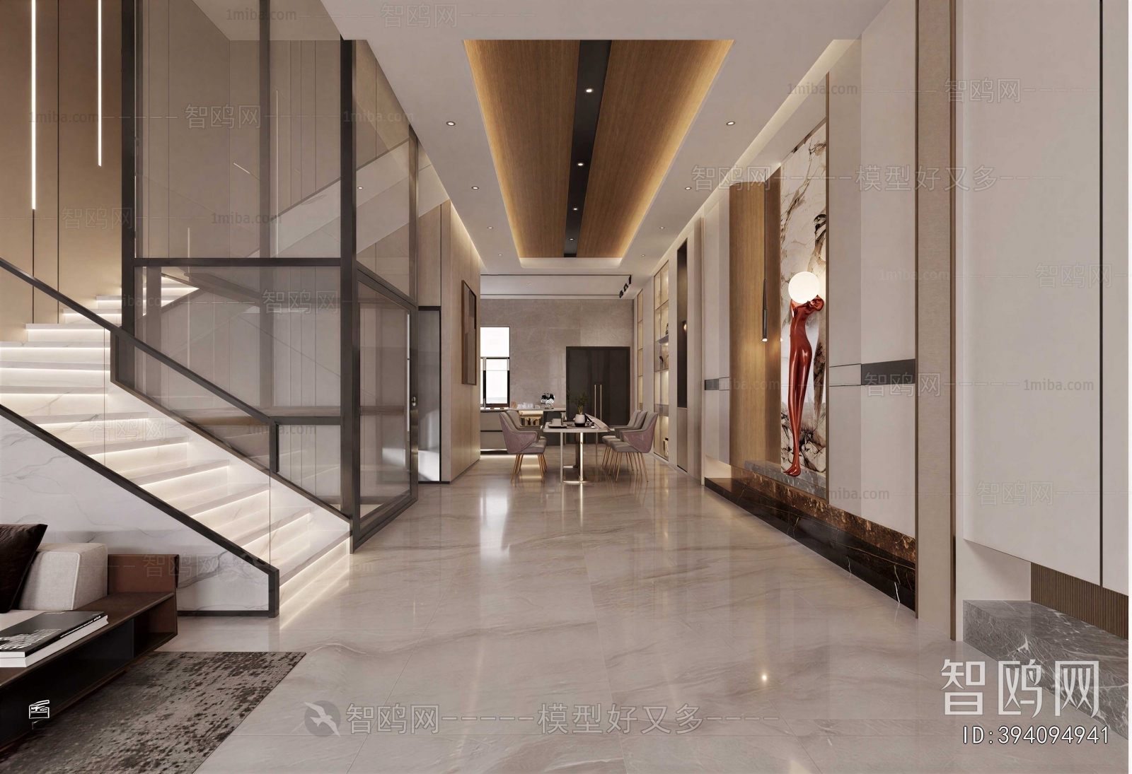 Modern Hallway