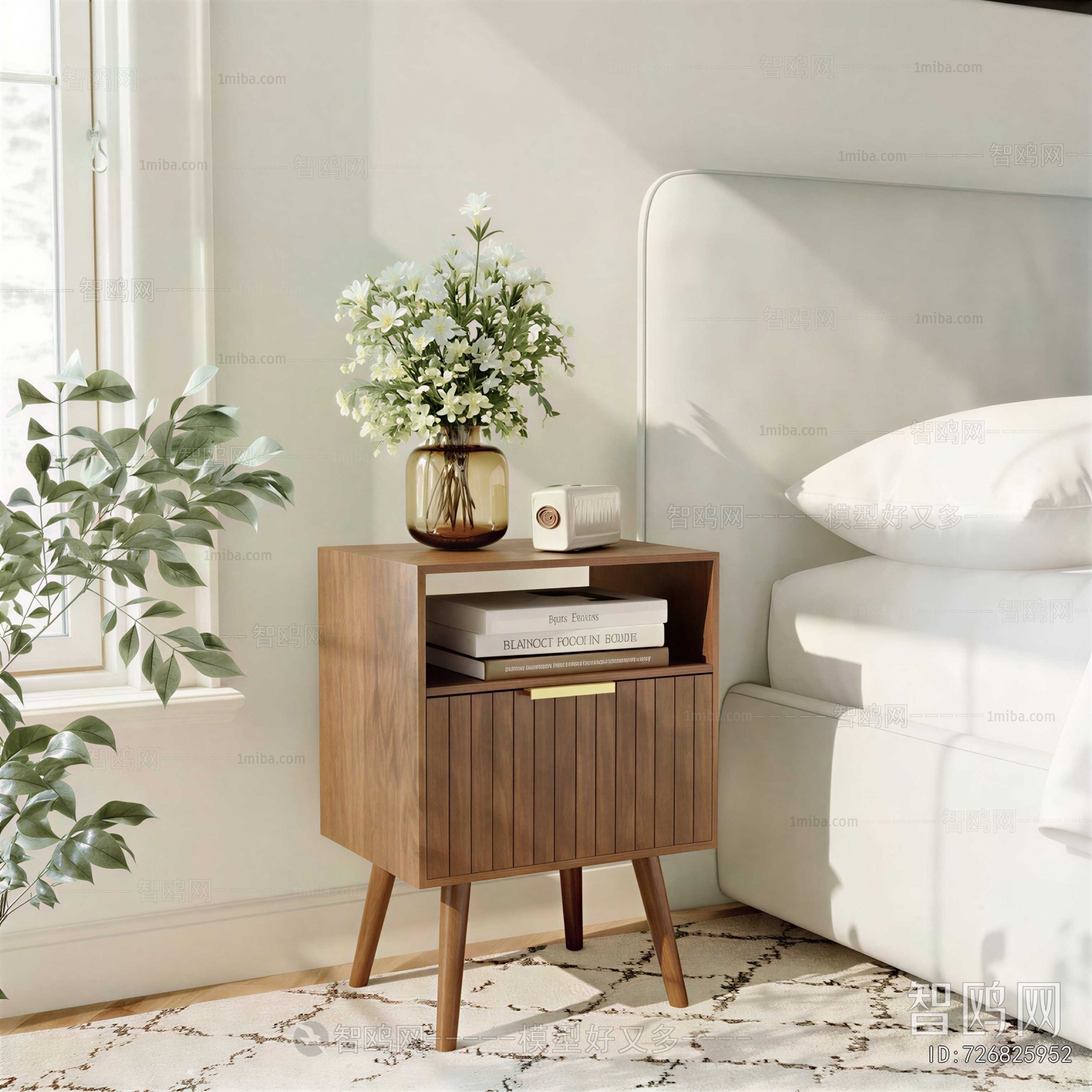 Modern Bedside Cupboard
