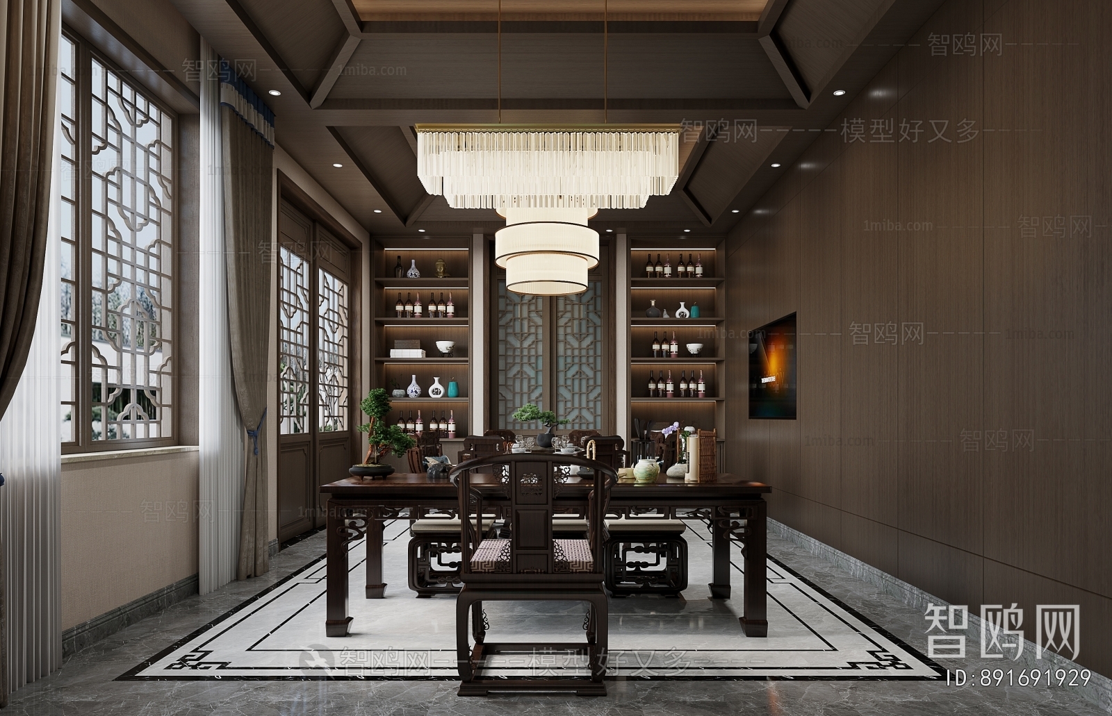 Chinese Style Restaurant Box