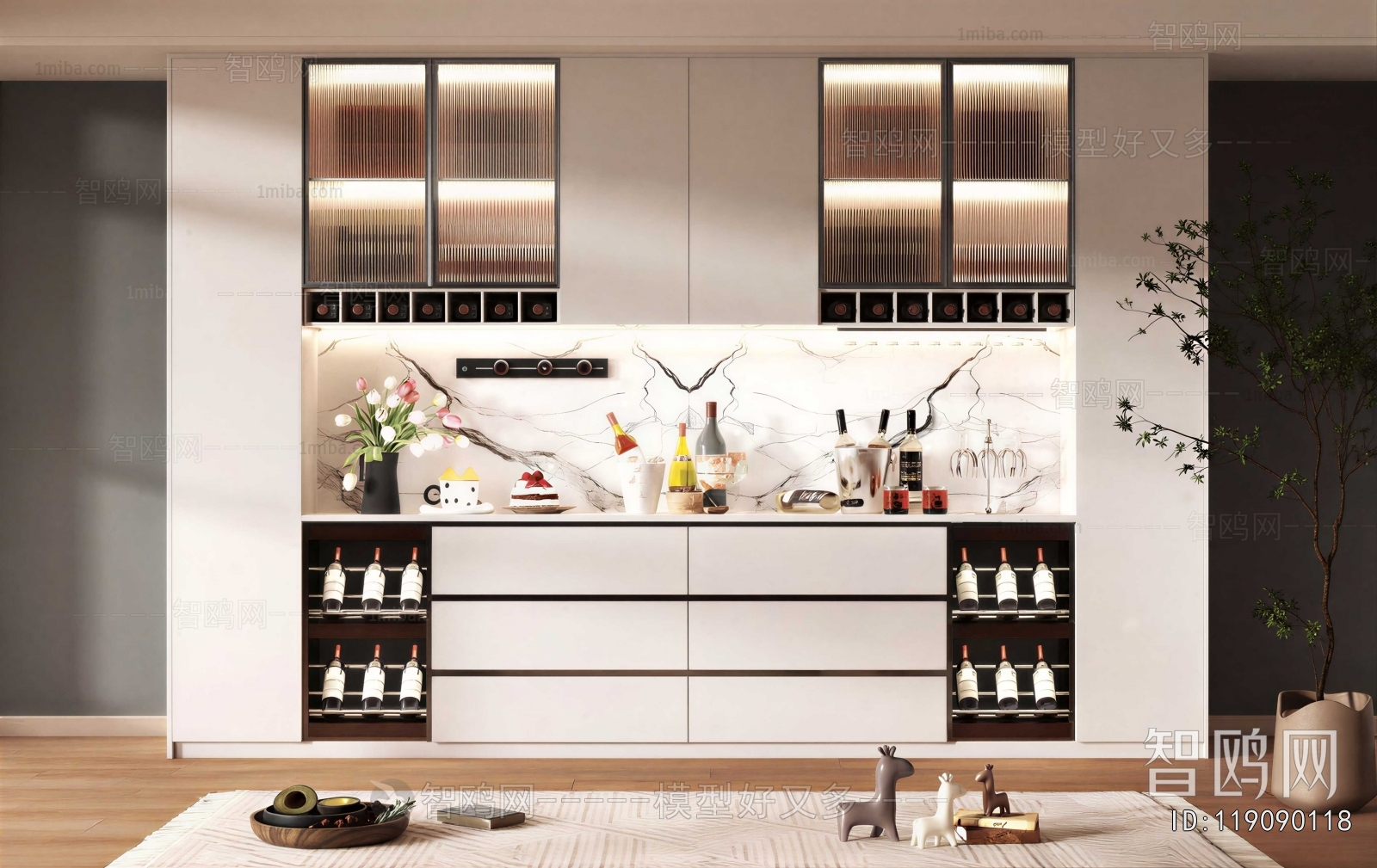 Modern Wine Cabinet