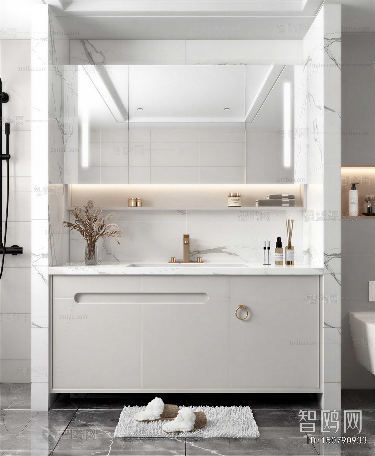 Modern Bathroom Cabinet