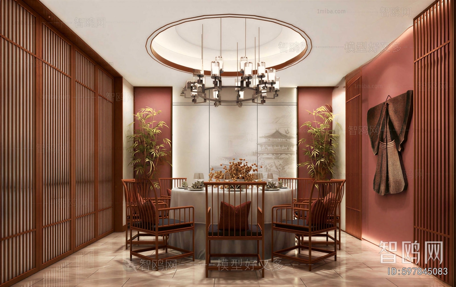 New Chinese Style Restaurant Box