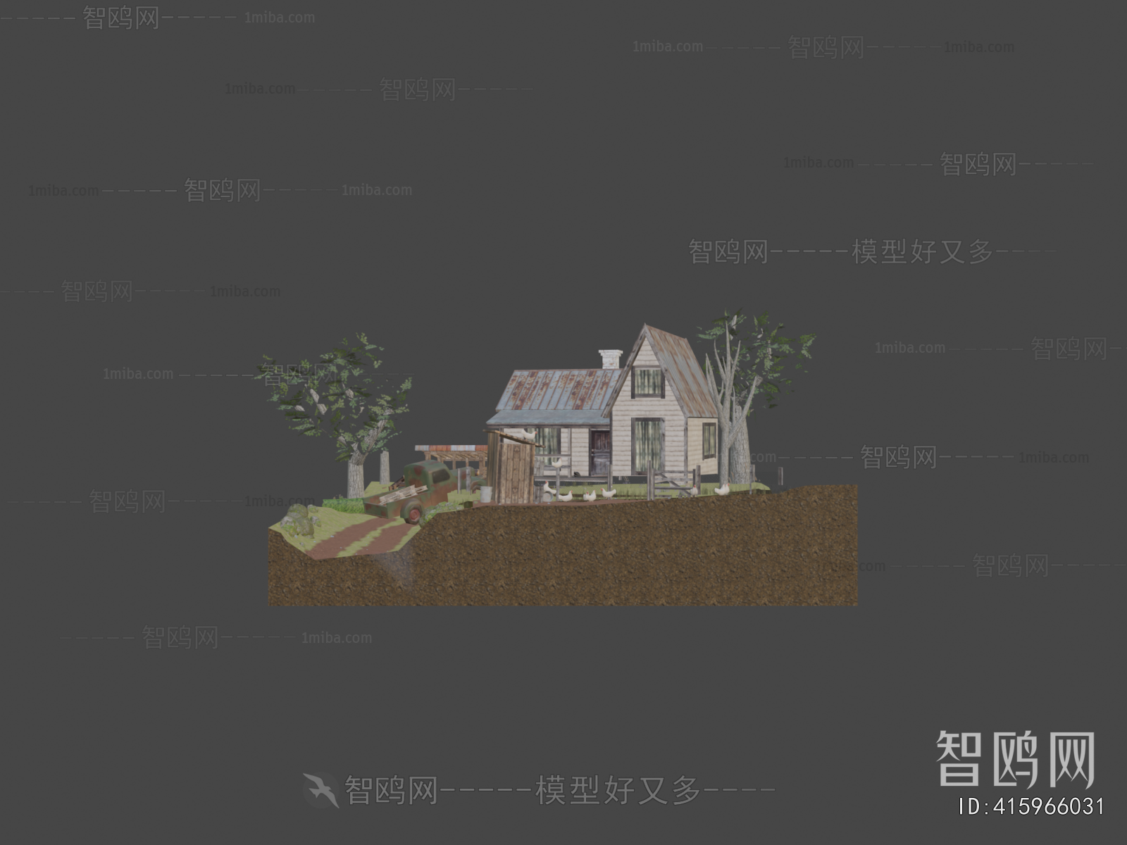 Modern Cartoon House