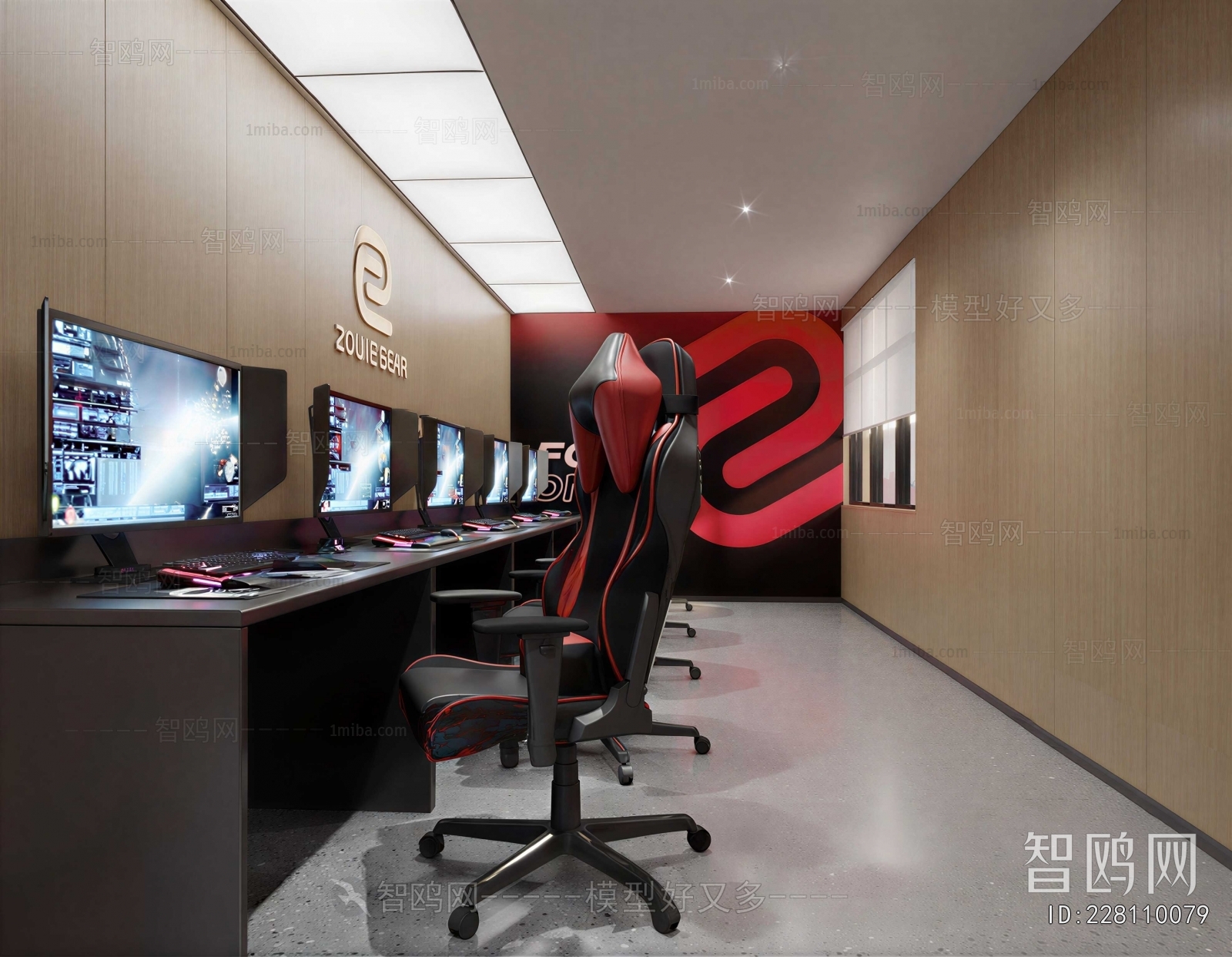 Modern Internet Cafe