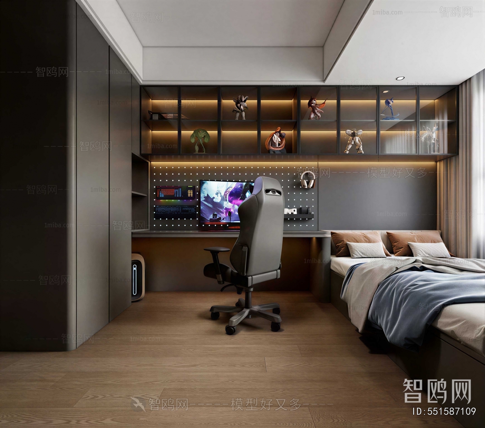 Modern E-sports Room