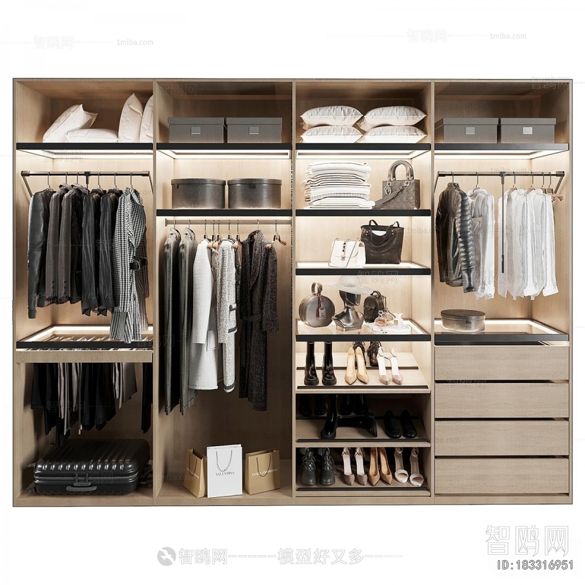 Modern The Wardrobe