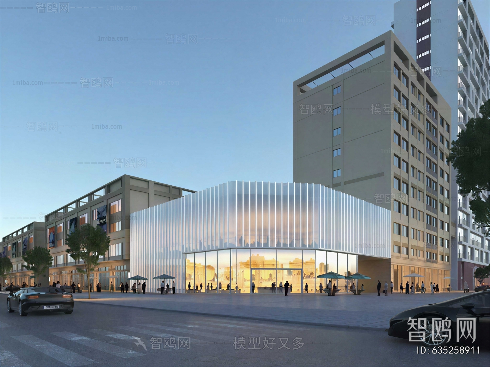 Modern Building Appearance