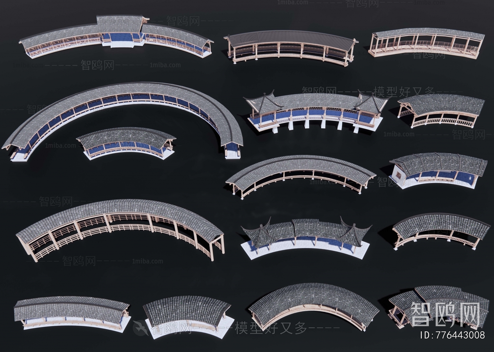 Chinese Style Gallery Frame