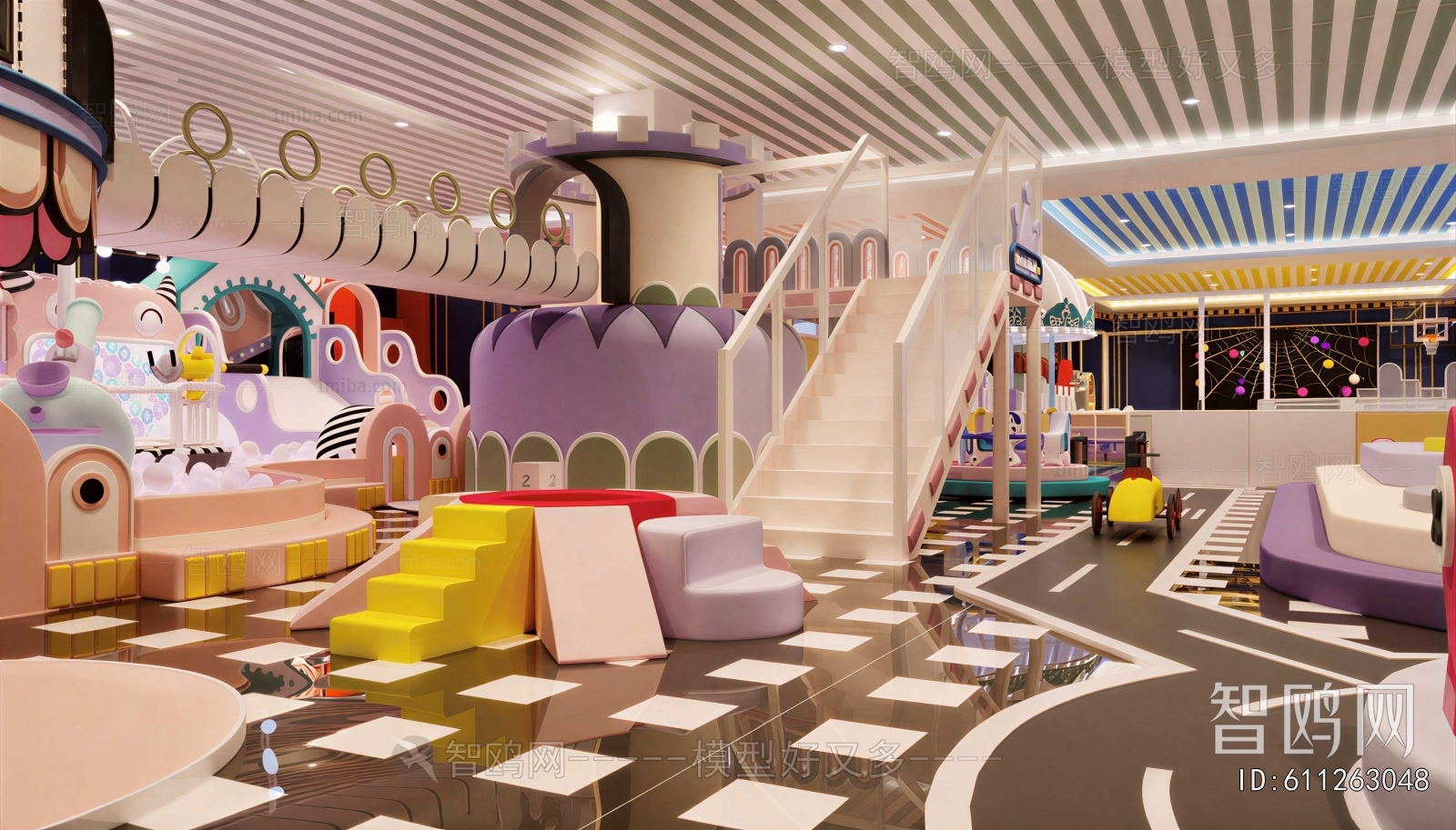 Modern Children's Amusement Park
