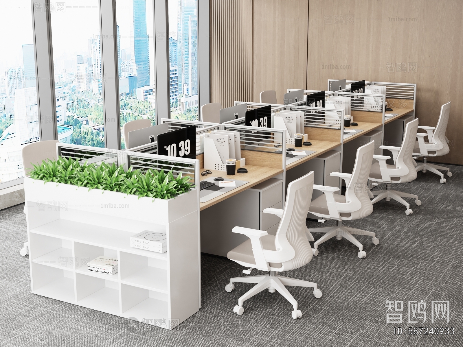 Modern Office Desk And Chair