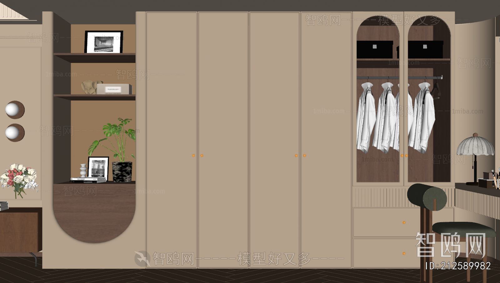 Modern The Wardrobe