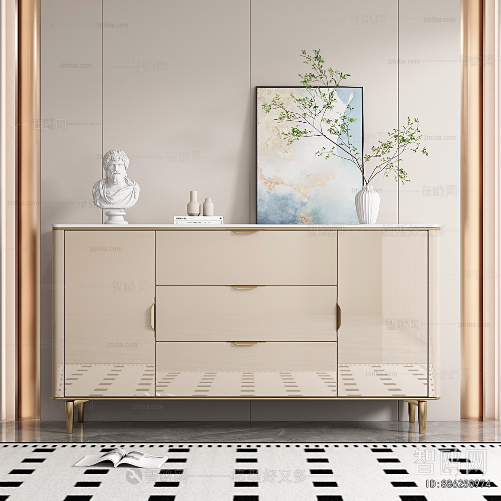 Modern Side Cabinet/Entrance Cabinet
