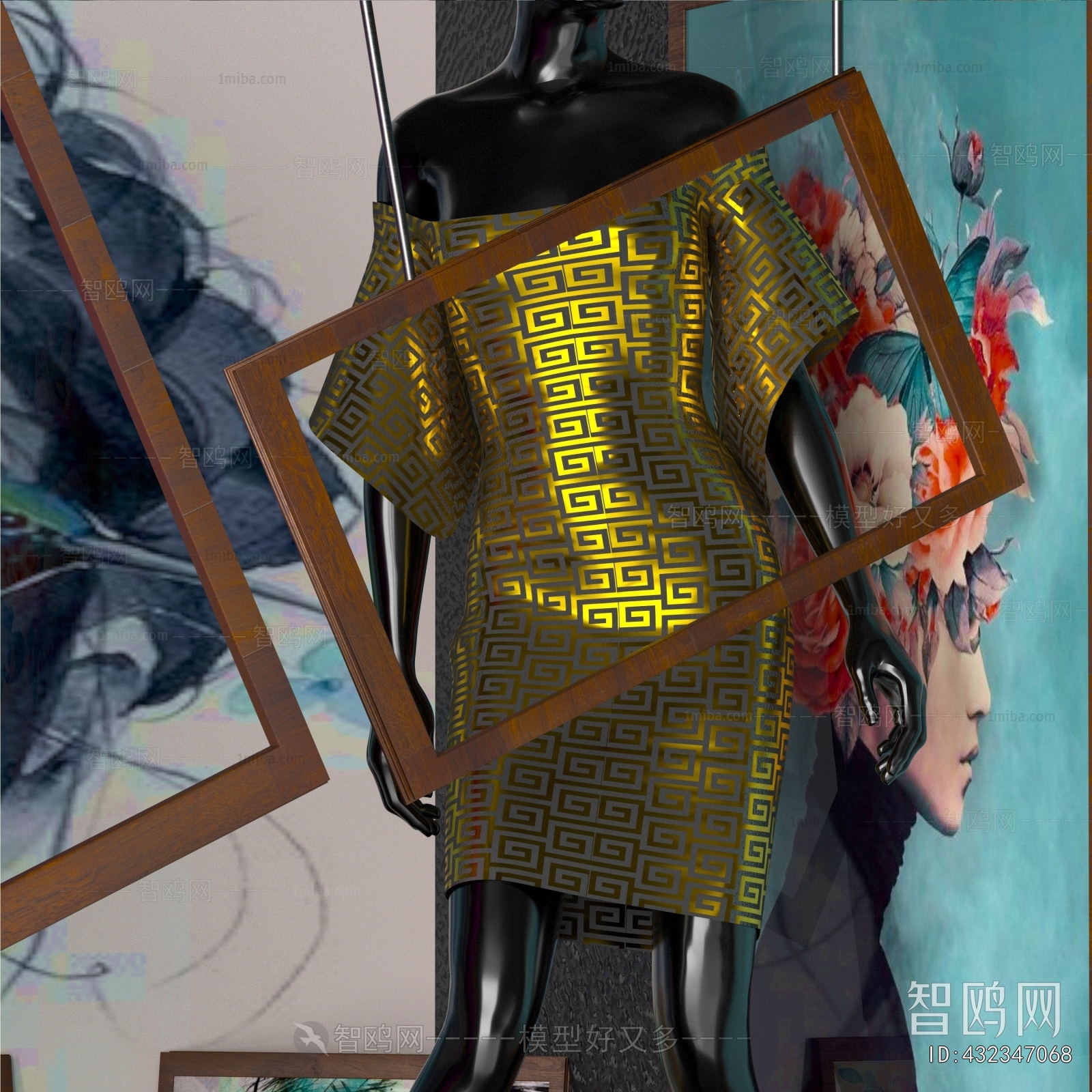 Modern Fashion Model