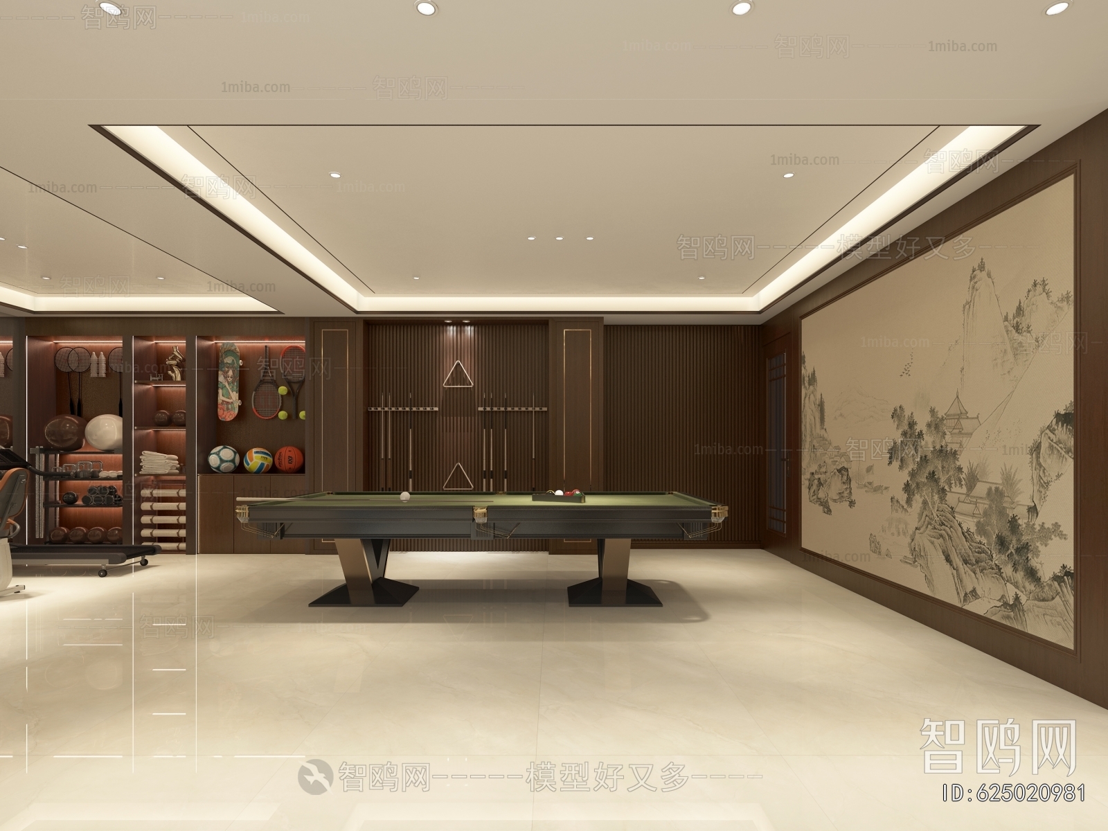 New Chinese Style Rest And Entertainment