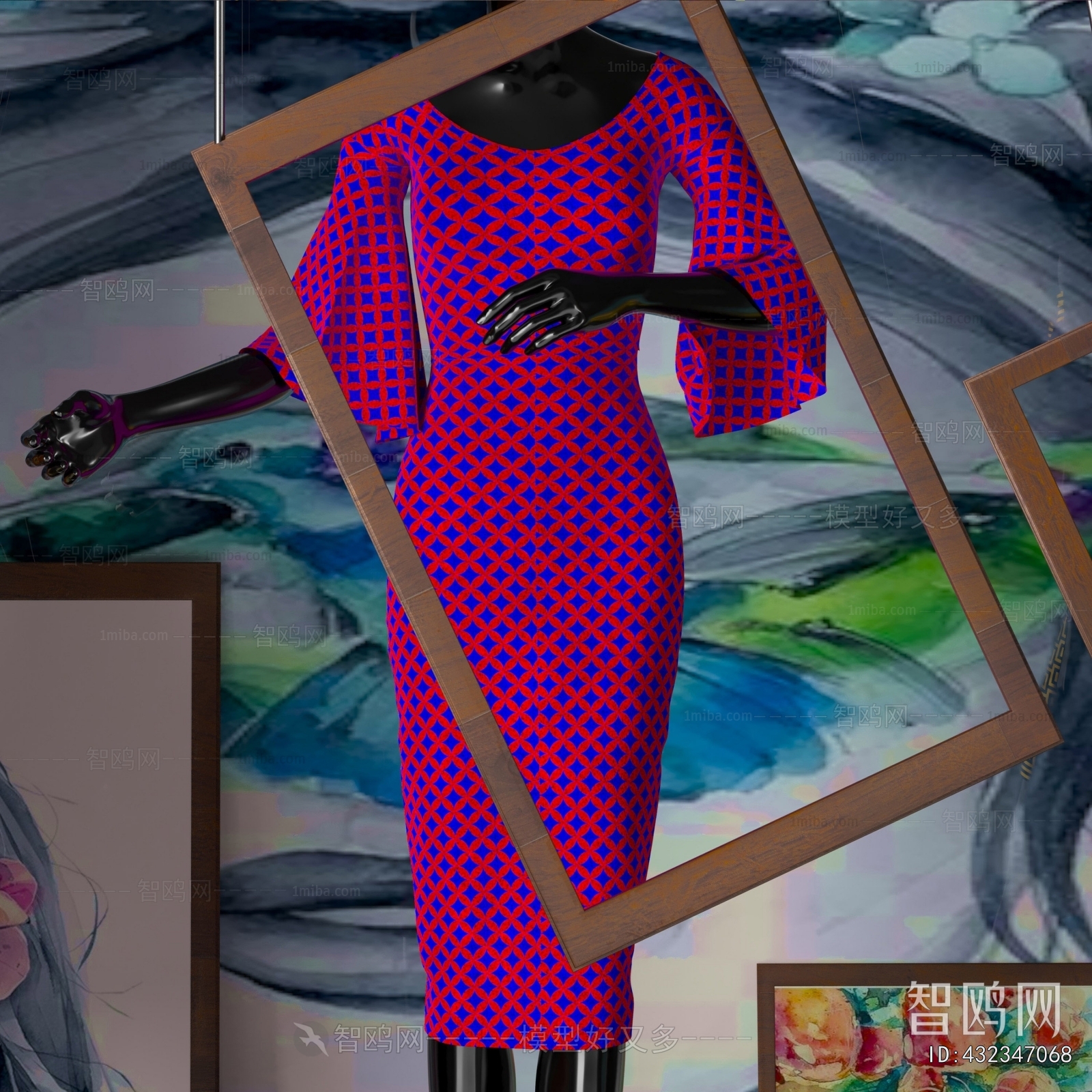 Modern Fashion Model