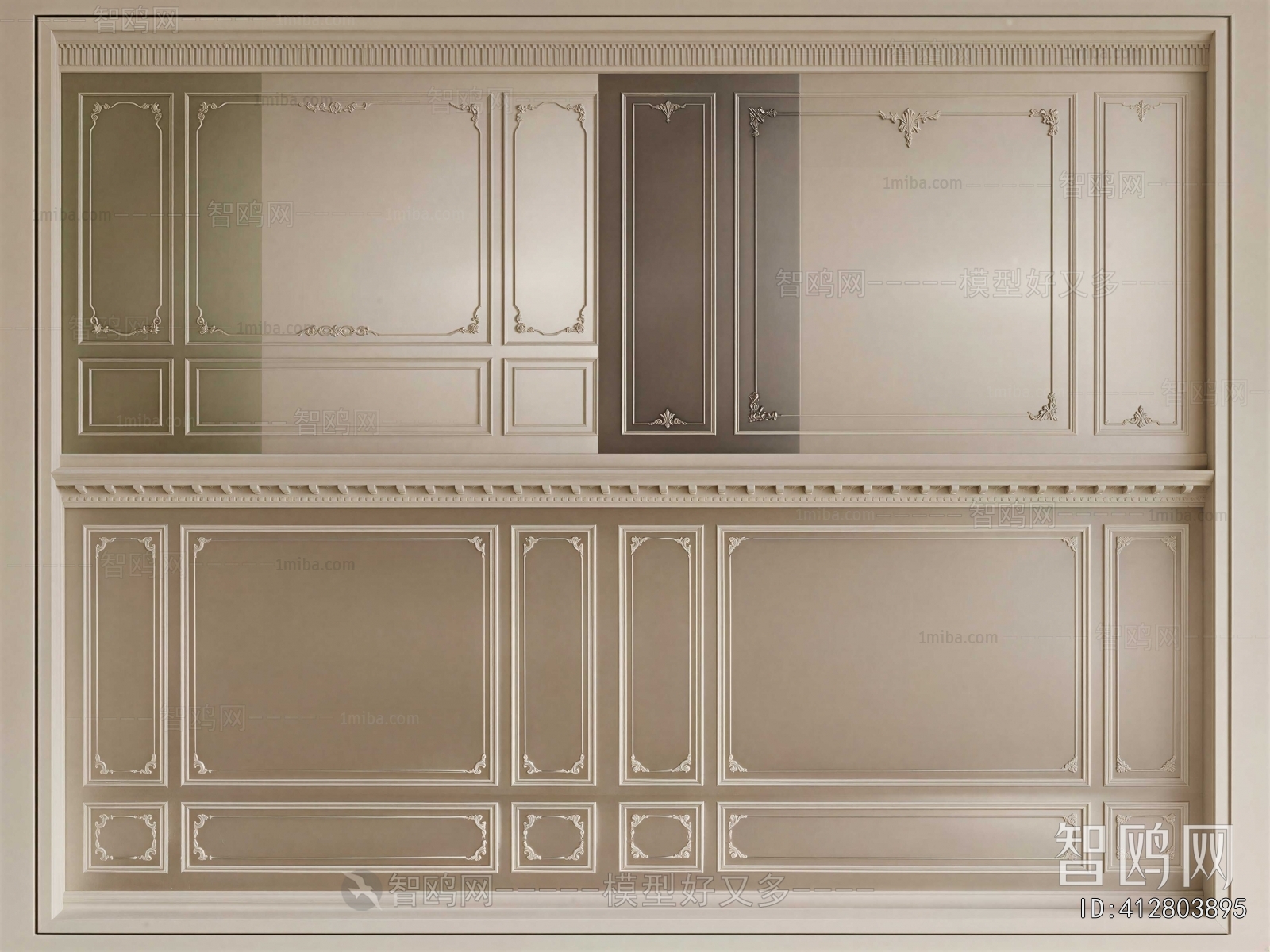 French Style TV Wall