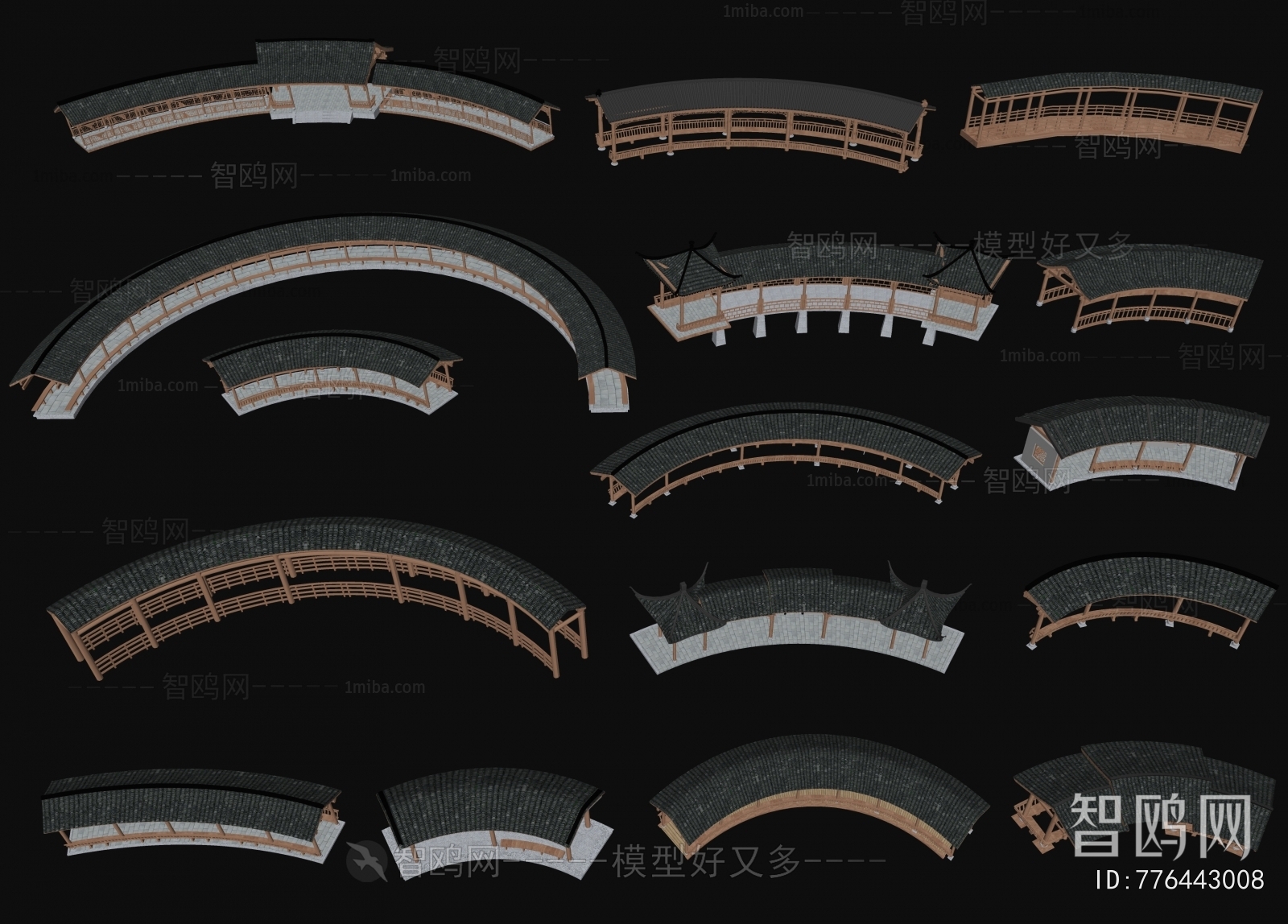 Chinese Style Gallery Frame